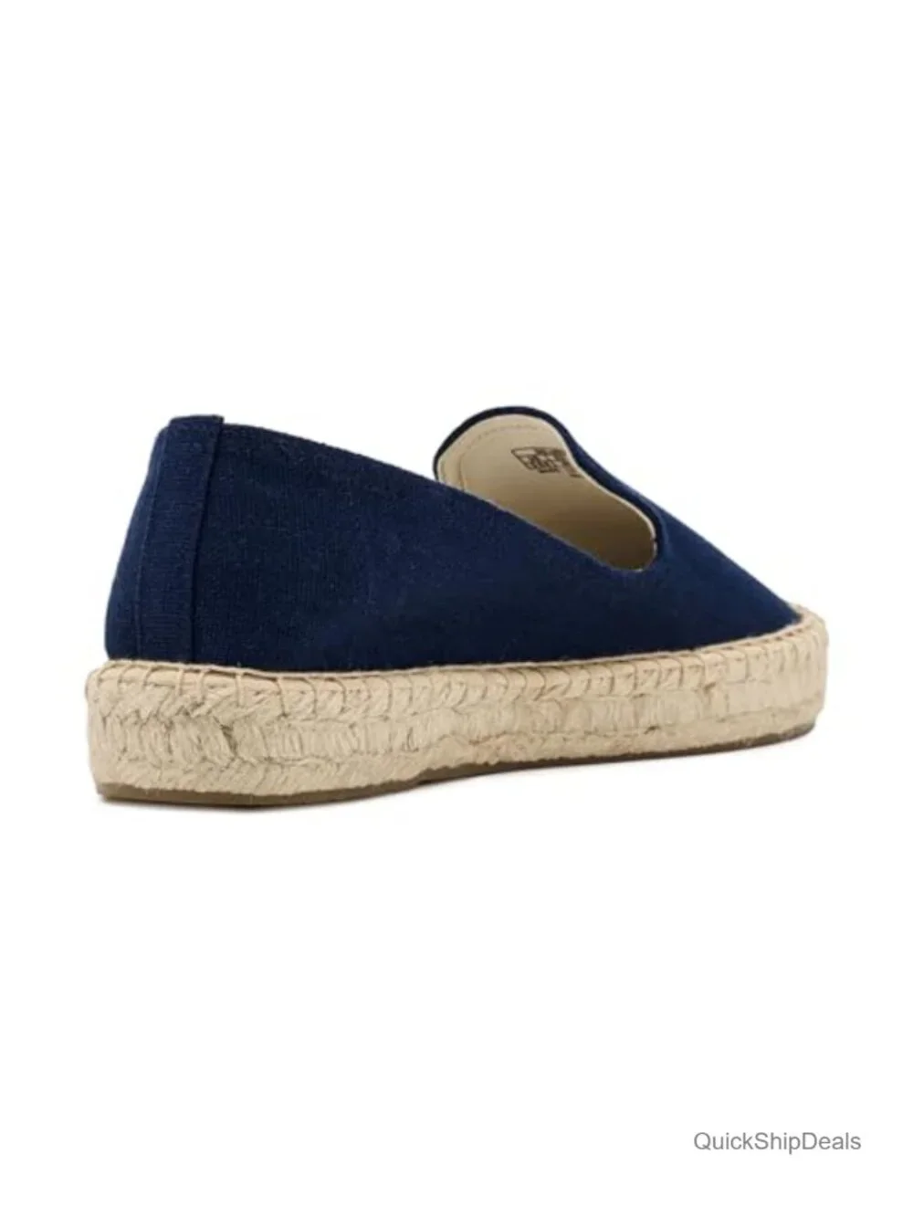 Soludos Smoking Platform Espadrille Women's Cotton Slip-On Flats